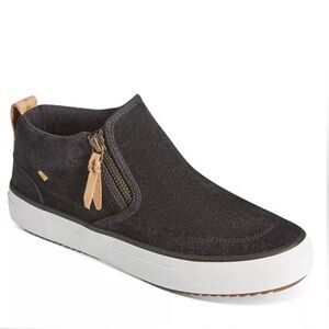 Sperry Women's Crest Lug Black Sneakers